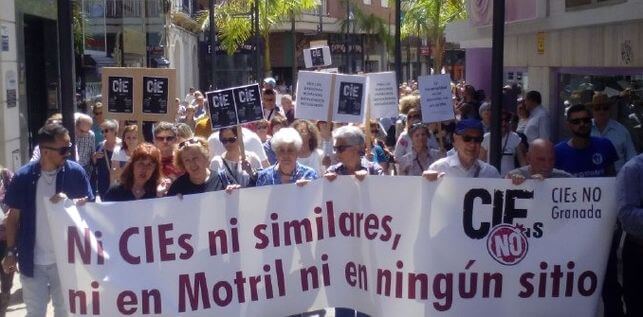 Manifestación CIES NO Motril